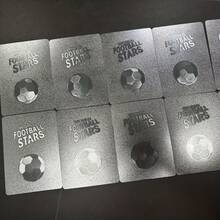 55 Football Star Trading Card Sets In A Box, Suitable For Social Occasions, Birthdays, Christmas And New Year Gifts, Valentine's Day Gifts, Small Gifts, Collections, Toys, Random Color And Pattern Boxes