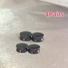 1對/2對/4對無縫衣物夾 - 強力磁吸扣，扁圓形衣物夾適用於毛衣、襯衫、圍巾 - 米色/黑色/藍色/粉色/白色/快速調整與造型 - 免縫時尚鈕扣，襯衫配件，毛衣扣件，極簡設計，輕量配件，可靠抓力，衣櫥必備，DIY衣物裝飾 - 彩色 - 查看 24