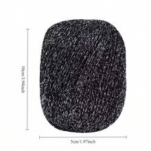 50g Of Gold And Silver Silk Crochet Thread With A Hollow Sheen, Hand-Dyed Lace Embroidery Thread For DIY Bags And Dolls - Multicolor - View 10