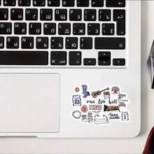 One Tree Hill Symbole Auto Aufkleber - Für Laptops, Wasserflaschen, Schutzhauben - Halbmatt, asymmetrische Formen, kann auf Holz, Kunststoff, Glas, Metall, Keramik verwendet werden