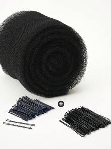 71 piezas/set Esponja de cabello color albaricoque para recogidos, horquillas y pasadores de cabello para recogidos, relleno de cabello, rosquillas de cabello para recogidos, herramienta para volumen del cabello, almohadillas de cabello, kit de peinado, kit de herramientas para el cabello, herramientas de peinado