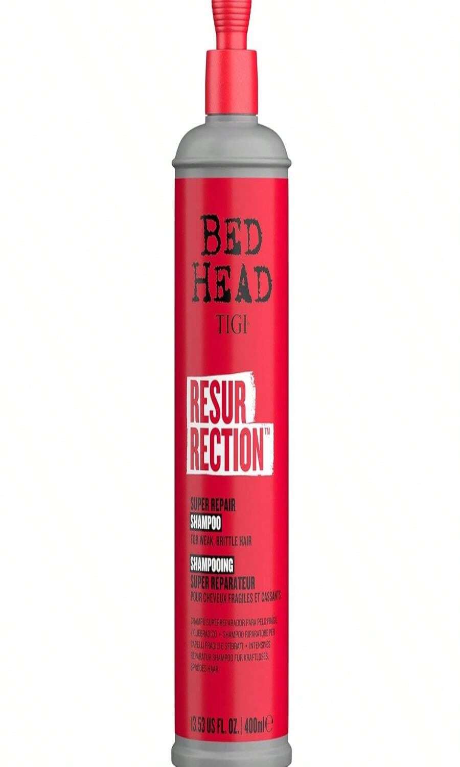 TIGI Bed Head RESURRECTION REPAIR SHAMPOO FOR DAMAGED HAIR 1353 Fl Oz - MàuA - Xem 1