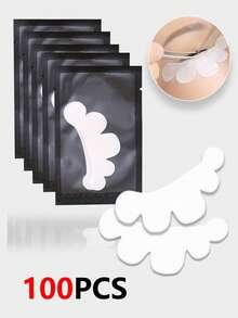 200 pares de parches para extensiones de pestañas, parches en forma de nube para extensiones de pestañas, parches de hidrogel para extensiones de pestañas, parches de gel sin pelusa para debajo de los ojos, para extensiones de pestañas, protección de extensiones de pestañas, adecuado para salones profesionales y uso personal.