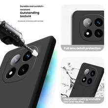 黑色手机壳，兼容小米 Redmi Note 15 Pro/A5(173mm)/A5/Redmi 15T/15T PRO/Redmi 15c 171(欧洲版)/15c 4G 173(欧洲版)/Redmi 15/Mate 40 Pro/荣耀 X6c/400/400 Lite/400 Pro/400 Smart/Nova 14 Pro/Nova 14 Ultra/OPPO Reno14 F/OPPO A5x。Redmi 黑色手机壳，手机保护套，手机壳。适用于 Redmi 手机的手机壳。 - 黑色 - 查看 5
