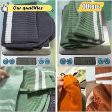 8 Pares Calcetines de Pilates y Yoga para Mujer, Calcetines Antiderrapantes Mujer Ropa Deportiva - 1 - Ver 7