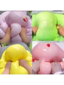 1 件 300ML 桶装史莱姆，减压玩具，不粘史莱姆，高品质减压玩具（随机包装贴纸） - 彩色 - 查看 11