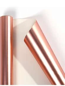 1 Roll Matte Metal Wrapping Paper, Christmas Matte Wrapping Paper Rolls, Gold, Green And Red, Gift Wrapping Paper, Perfectly Suitable For Weddings, Valentine's Day, Birthdays, Christmas, DIY Bouquets, Metallic Texture Christmas Gift Wrapping Paper, DIY Christmas Element Decorative Paper For Accessories, Solid Color Patterns, Matte Wrapping Paper, Halloween, Thanksgiving Decoration, Autumn, Winter