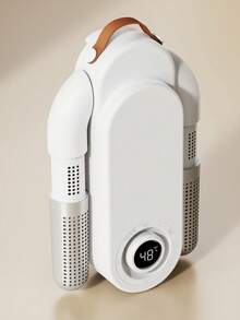 Purple Light Activated Carbon Fast Heating Shoe Dryer, Foldable And Storable, Intelligent Timing And Constant Temperature System, Fast Shoe Drying Artifact - White - View 3