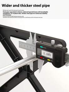 1pc 4-Tier X-Shaped Shoe Rack - Foldable Space-Saving Shoe Organizer, Steel Tube Shoe Rack, Easy Assembly No Tools Required, Suitable For Home, Dorm, Porch, Office, Dust-Proof Design, Applicable For Entryway, Hallway, Bedroom And Dorm - Multicolor - View 5