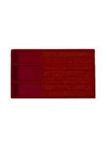 3个装方形亚克力牙签盒，透明收纳盒，小型首饰收纳盒，棉签盒，翻盖式棉签收纳盒，塑料盒，用于存放清洁棉签、牙签、牙线，适用于浴室、办公桌、梳妆台，便携式，房间装饰 - 酒紅色 - 查看 11