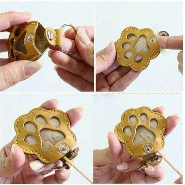 Pochette de stockage de poils d'animaux de compagnie commémorative , pochette de stockage de poils d'animaux de compagnie , porte-clés multifonctionnel portable commémoratif pour poils d'animaux de compagnie, chats et chiens