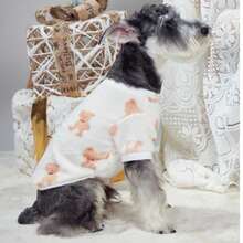 Autumn Flannel Pet Clothes, Dog Clothes, Small Bear Four-Legged Clothes, Cross-Border New Products Dog Clothes