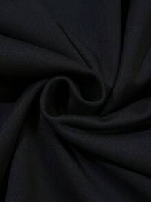 Women'S Casual Crew Neck Sweatshirt With Espresso Martini Alphabet Print, Soft Micro Elastic , Knit Fabric, 250gsm, Fall/Winter Fashion Top - màu đen - Xem 4