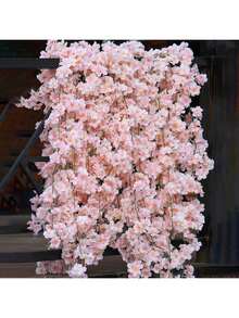 6 piezas de 1.8m de largo Guirnalda de flores de cerezo artificial para decoración del hogar, habitación, boda y fiesta en primavera