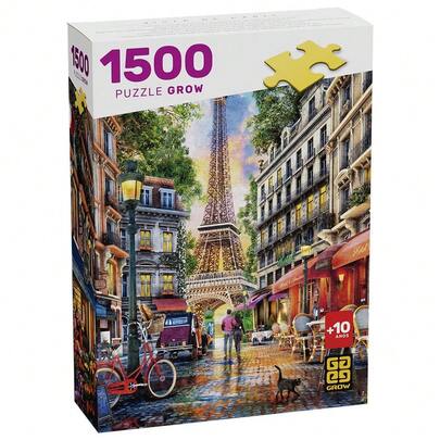 Loja Grow Quebra-cabeça 1500 peças Vista de Paris