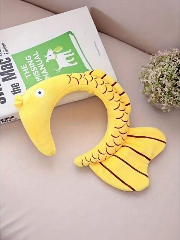 Cute Cartoon Goldfish Headband - Non-Slip Wide-Edge Hair Accessory, With Vibrant Yellow And Black Stripes, Suitable For Cosplay, Parties, Themed Events - Fun Costume Hair Clip For Women And Girls, Holiday Attire, Whimsical Fashion, Firm Grip, Ideal For Holiday Enthusiasts,Fall,Hair Accessories,Hair Accessories For Women,Travel,Hair Accessory,Hair Accessories Women,Hair Tools,Hair Stuff,Stuff,Beauty Accessories,Gifts,Travel,Gifts For Women,Hair Stuff,Stocking Stuffers