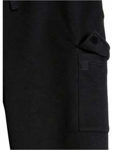 Essentials Men's Cargo Fleece Jogger Sweatpant - Azul y blanco - Ver 11