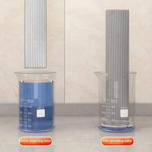 Ergonomically Designed Handheld Lazy Mini Mop, Household Kitchen And Bathroom Water And Oil Stain Cleaning Mop, Hands-Free Sponge Mop, Foldable Storage - Multicolor - View 8