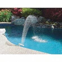 Fuente cascada piscina spa ajustable retorno 1.5 pulgadas chorro agua decorativa fuente agua piscina cascada relajante fuente piscina exterior accesorio piscina spa cascada agua fuente decorativa chorro piscina - por defecto - Ver 3