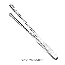 Pinzas de BBQ de acero inoxidable, pinzas antiadherentes para pan, pinzas de cocina para carne de BBQ, mariscos y buffet de cocina MMH5 - 28 cm - Ver 1