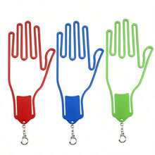 1 pieza Estirador de guantes de golf, soporte para guantes, soporte de apoyo, estante de secado, accesorio moldeador de plástico con hebilla de metal - Multicolor - Ver 1