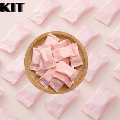 Kit 30 Toalhas Desidratadas Comprimidas – Toalhinhas Compactas Portáteis Higiênicas Descartáveis Multiuso Para Rosto/ Mãos/ Viagem/ Camping e Uso Diário