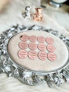 1/10/20 pezzi, Etichette a specchio rotonde personalizzate, Etichette in acrilico a specchio, Etichette per San Valentino, Regalo personalizzato, Gettone per ricevimento, Etichette in acrilico personalizzate, Bomboniere per festa di nascità, Etichette personalizzate, Lettering nome logo, Bomboniere per bambini, Gettone per ricevimento, Etichette in acrilico a specchio, Etichette in acrilico personalizzate, Charm per torta, Etichette color oro rosa, Specchio in acrilico, Nome logo, Regalo personalizzato, Etichetta per San Valentino, San Valentino