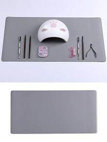 1 件 30*60cm 小型可水洗美甲桌垫，柔软超细纤维 PU 皮革材质，可重复使用可折叠美甲沙龙桌垫，亚克力美甲桌垫，适用于美甲沙龙工作室和家庭使用。美甲用品 - 彩色 - 查看 13
