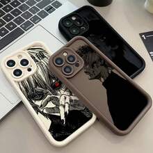 Custodia per telefono Kaneki Ken per Apple 15, 14, 13, 12, 11, XS, XR, X, 8, 7, Pro, Max, Plus, morbida, con guida per gli occhi - JA10204LBK - Visualizzare 4