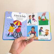 Lachilly First 100 Words/数字/颜色/爱/动物/卡车/自然和恐龙英语词汇书，儿童启蒙英语学习书，适合家庭和学校课堂的英语教材