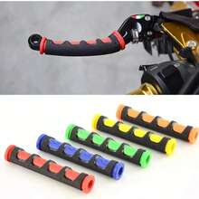 1 para silikonowych osłon na kierownicę w kształcie rogu rekina, antypoślizgowa osłona na kierownicę motocykla/roweru elektrycznego - Wielokolorowe - Zobacz 13
