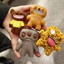 Fuggler Teeth Monster Hot Selling Blind Box Figurine, Funny Ugly Monster Creative Cute Ugly Decor Weird Creature Model Doll
