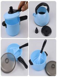 Brinquedos de Faz de Conta para Crianças, Utensílios de Cozinha, Panela, Frigideira, Tigela, Pratos, Brinquedos de Casa de Bonecas, Brinquedos de Simulação de Cozinha, Brinquedos de Cortar Pizza, Jogos de Cozinha, Acessórios de Cozinha, Conjuntos de Ferramentas de Alimentação para Crianças, Presentes de Páscoa, Aniversário, Dia das Crianças, Halloween, Natal para Crianças