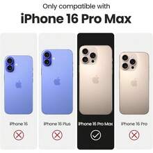 GYJ    360 Rotatable Magnetic Ring Stand For IPhone 16 Pro Max Case 6.9 Compatible With MagSafe With [2X Screen Protectors+1x Lens Protector] Shockproof Drop Protection Silicone Case Black153 - 黑色 - 查看 2