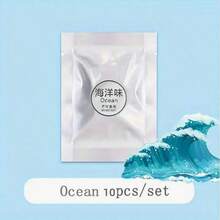 10pcs Car Air Vent Clip Fragrance Refill Solid Aromatherapy Scent Pads, Air Freshener Set, Creates Long-Lasting Pleasant Ambiance, Effectively Eliminates Odors, Improves Air Quality, Easy To Replace Scent Pads - White - View 10