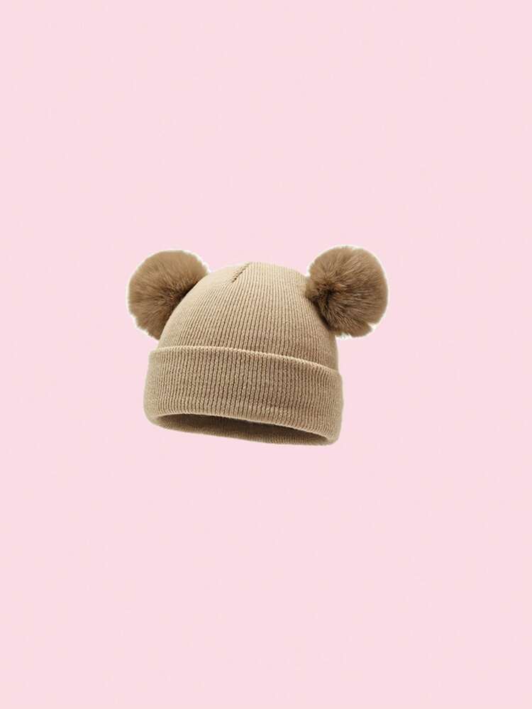 1pc Soft, Warm & Comfortable Knit Baby Hat, Suitable For Boys And Girls Outdoor Use In Autumn/Winter - Multicolor - View 7