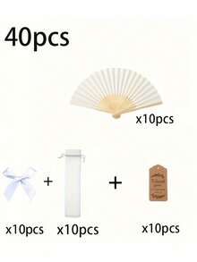 Set de 3/15/30 piezas, Abanico plegable de madera rosa con bolsa de regalo y tarjeta de agradecimiento, Tarjetas de agradecimiento, Abanico plegable de bambú para novia, Decoraciones para fiesta individual, boda y despedida de soltera, Regalos para damas de honor y decoraciones de boda, Regalos de boda perfectos, Decoración de boda, Muy adecuado para fiestas y eventos, Accesorios de verano perfectos, Abanico plegable para mujer