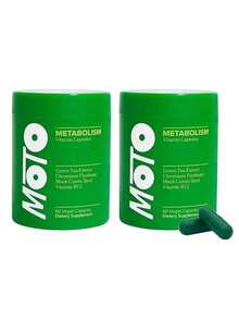 Moto Metabolism Boosting Capsule - Energy, Curb Cravings, Healthy Metabolism - Vegan Capsules, 30 Servings - 2 CÁI - Xem 8