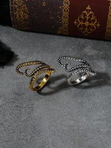 1 件章鱼触手形戒指，适合女性在海滩度假时佩戴 - 彩色 - 查看 18