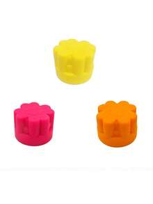 硅胶开瓶器工具，防滑省力设计，旅行厨房用品，耐用易清洁 - 彩色 - 查看 10