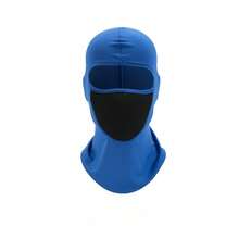 Cycling Face Mask, Outdoor Sports Hat, Spring And Autumn Breathable Dustproof Hood, Windproof Helmet Liner, Customized Text Logo - A - View 23