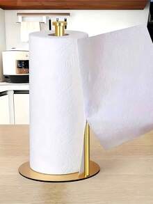 Halloween Decoration Home Goods High-End Gold/Black/Silver Plated 304 Stainless Steel Tissue Box Holder, Multifunctional Kitchen Paper Dispenser, Clear Film Storage Rack, Bathroom Storage Shelf, Premium Tissue Box Cover, Table Decoration