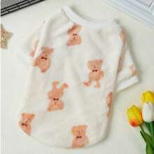 Autumn Flannel Pet Clothes, Dog Clothes, Small Bear Four-Legged Clothes, Cross-Border New Products Dog Clothes