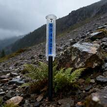 塑料雨量计，户外庭院雨量计，园艺工具