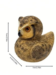 1 buc figurină hibridă din rășină Raccoon cu culori mixte, statuie animală lucrată manual cu textură realistă a blanii, ochi expresivi decor pentru casă, cadou unic pentru iubitorii de animale, afișare pe raft de birou, stil aleatoriu, sortiment de culori, surpriză de colecție