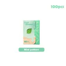 100 张便携式吸油纸,适用于油性皮肤护理,天然柔软面巾纸,香味吸油纸控油纸巾,适用于男士女士旅行用品,方便拿取 - 彩色 - 查看 9