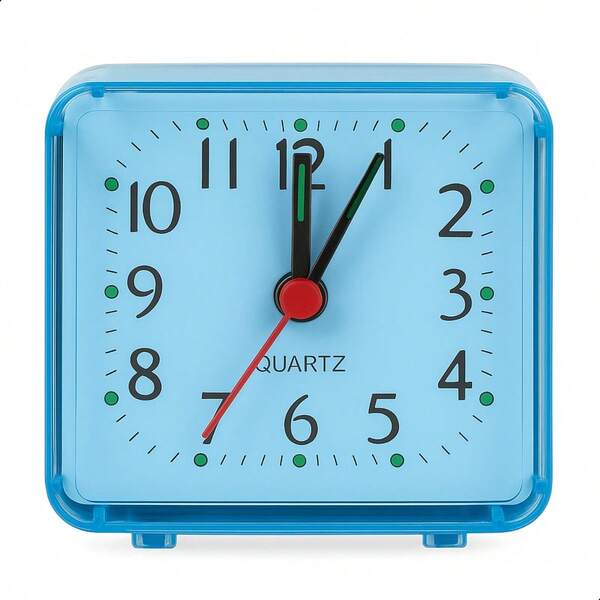 Relógio Despertador De Mesa Alarme Cabeceira Cama Quarto