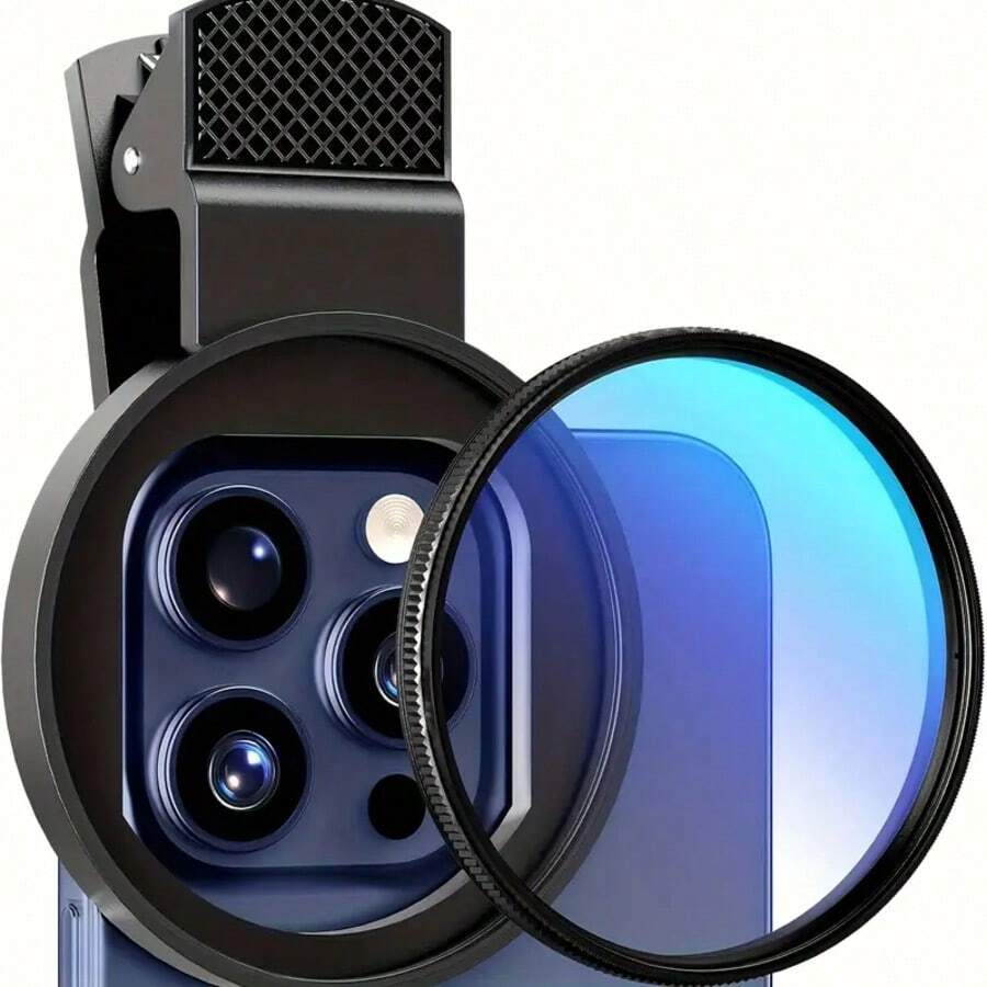 1 Stück einfarbige, lässige Kamera aus Zinklegierung mit polarisiertem Objektiv für Outdoor-Reiseaufnahmen