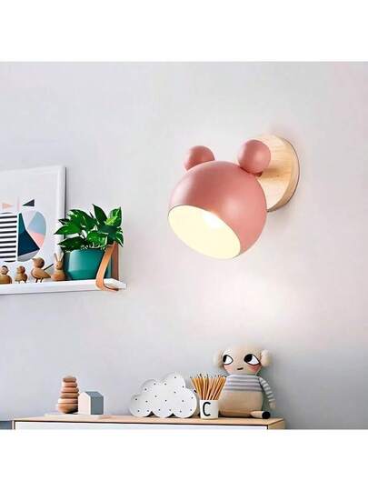 1pc Nordic Macaron Wand Lamp, Bedroom Bedside Moderne Minimalist Dining Room Hallway Staircase Living Lighting, Night Verlichting view 10