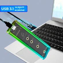 ELE-GATE Case Transparente con Luz RGB: Estilo y Elegancia para tu PC Gaming - DAFULT - Ver 3